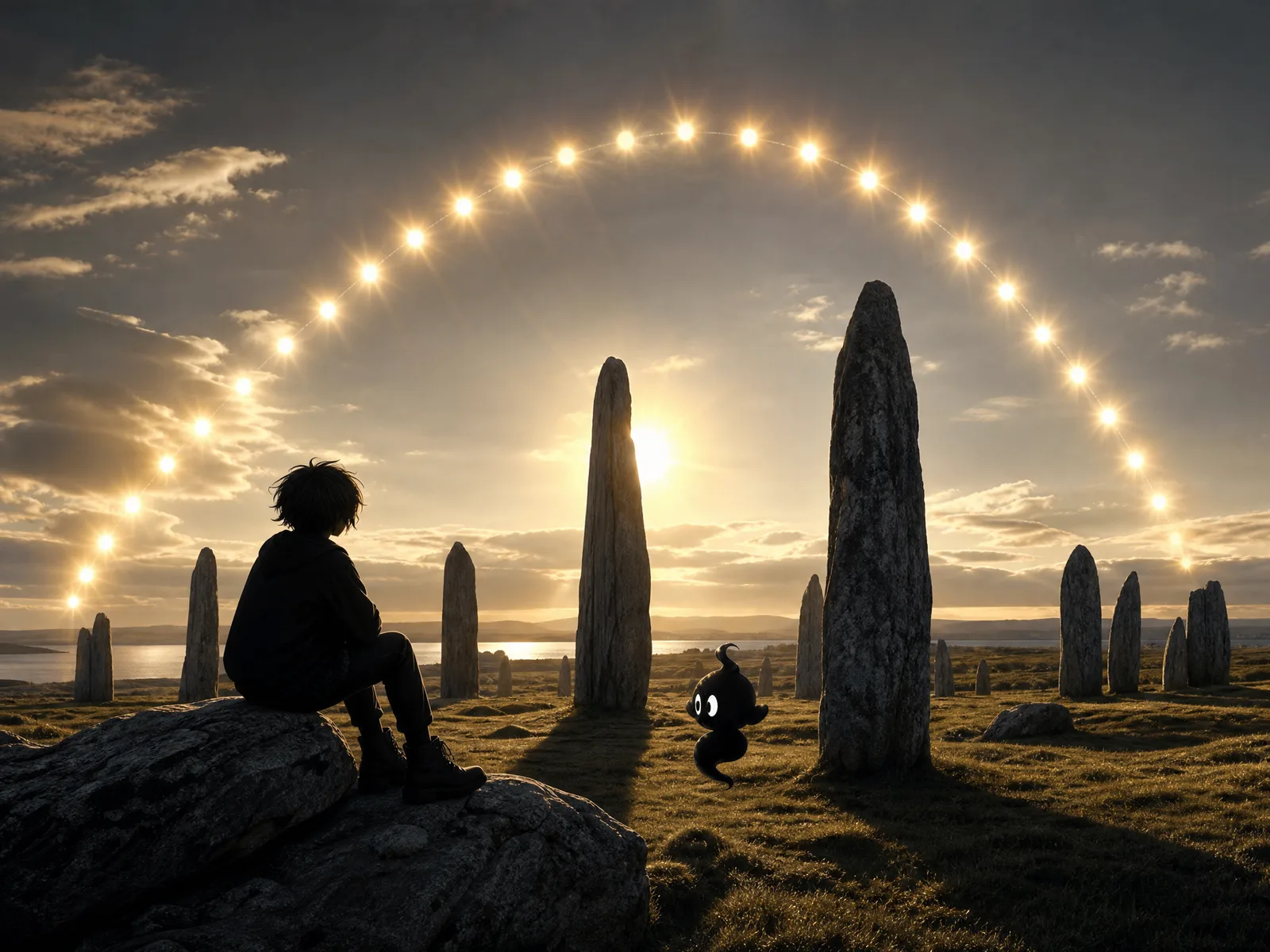 NASA publishes solar analemma above the Callanish Stones