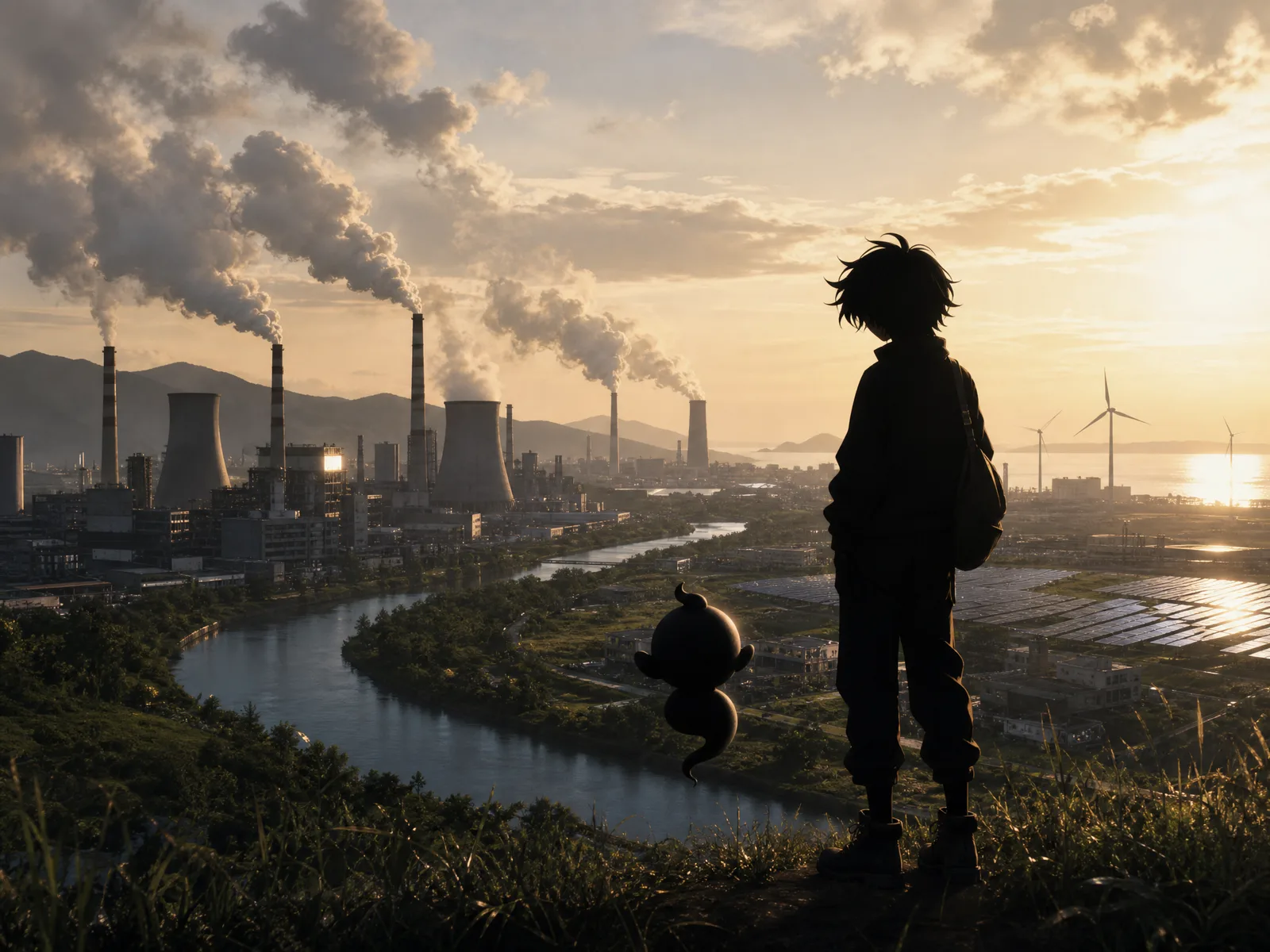 Some Chinese industries begin cutting fossil fuel use