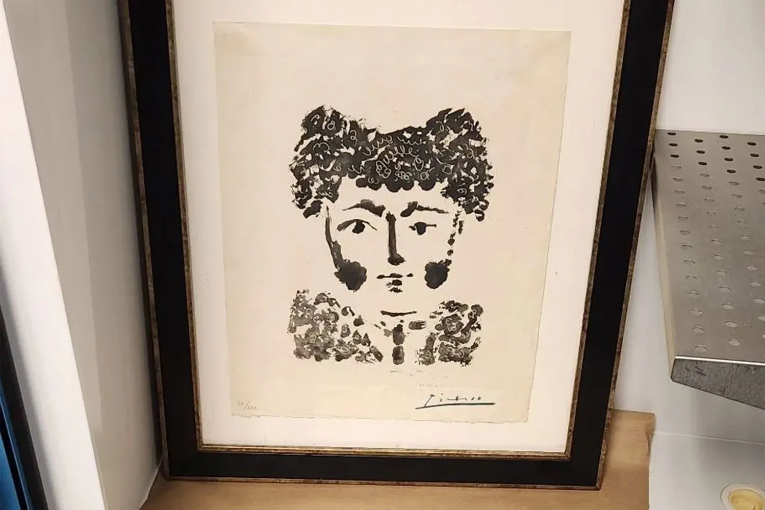 Picasso etching found in vacant flat