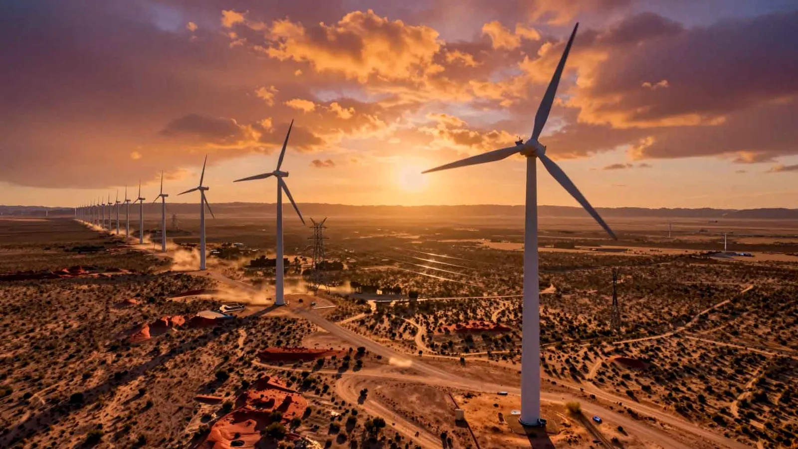 SunZia could be operating in New Mexico with 916 wind turbines