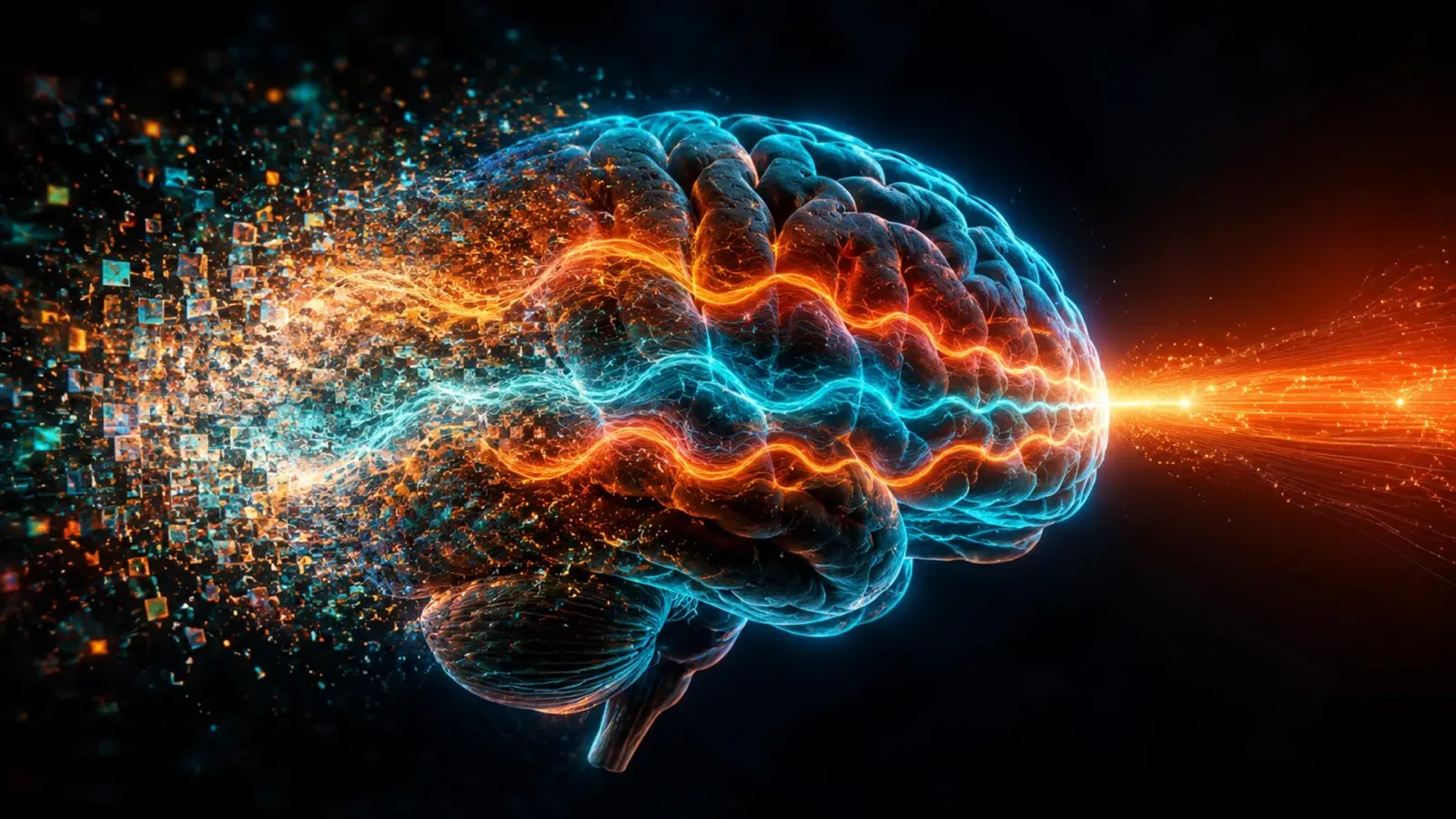 Travelling electrical waves in the brain may help build perception